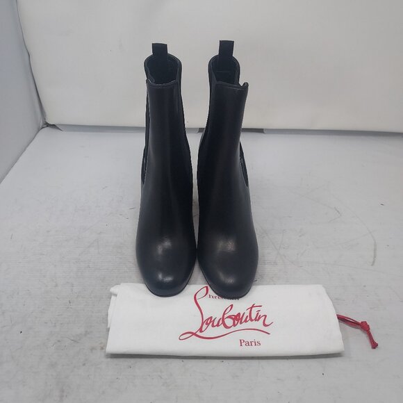 Christian Louboutin Black Leather Turelastic Chelsea Boot - Picture 5 of 12